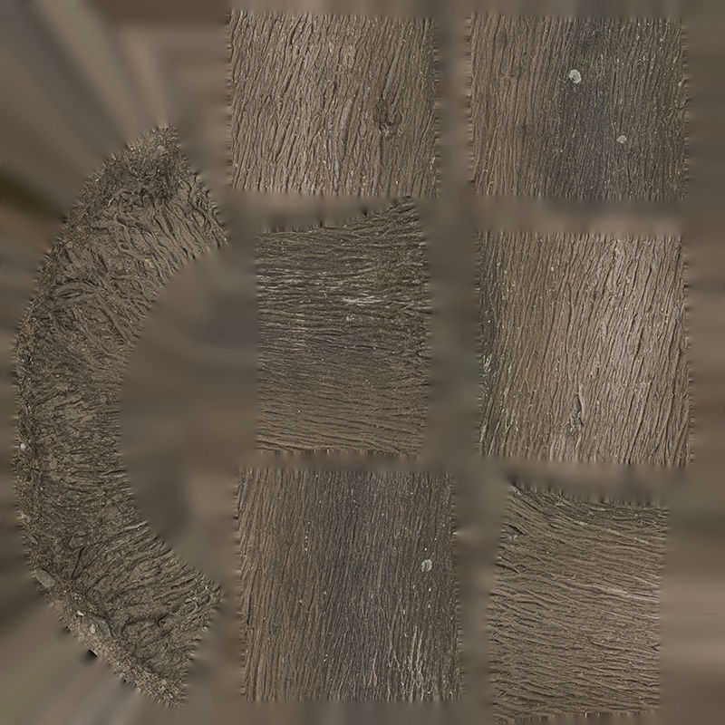 Anydrafts Cupressus funebris Trunk 01 Low-poly 3D model_1