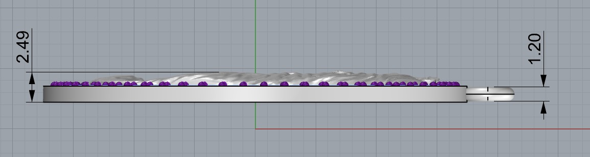 twin pendat  3D print model_7