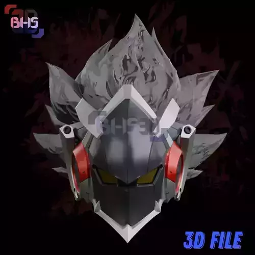 ZZZ Billy Kid Mask 3D STL File Digital Download 3D print model