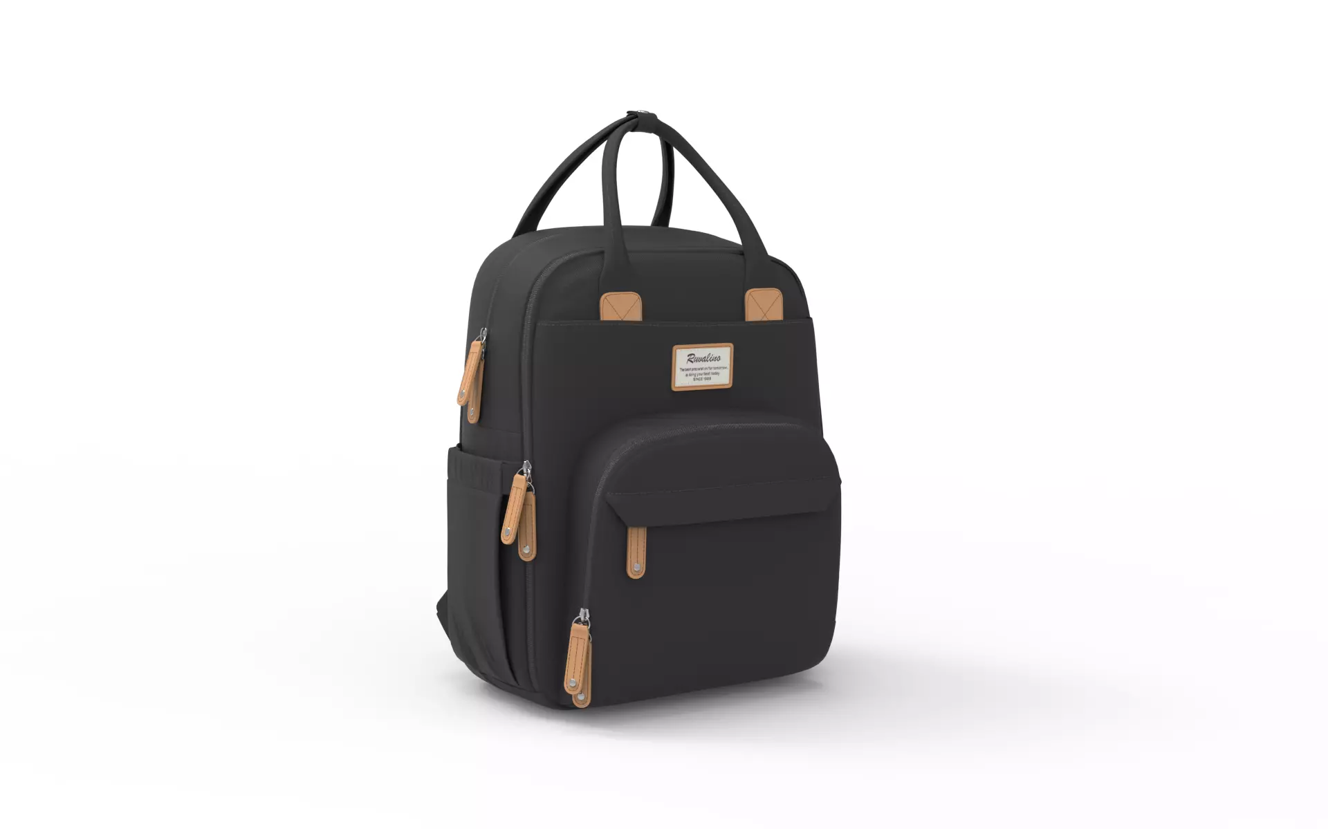 Diaper Bag Backpack Low-poly 3D model