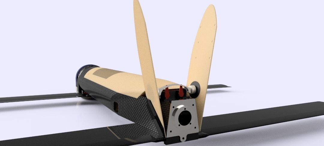 AeroVironment Switchblade300 Kamikaze Drone 3D print model_7