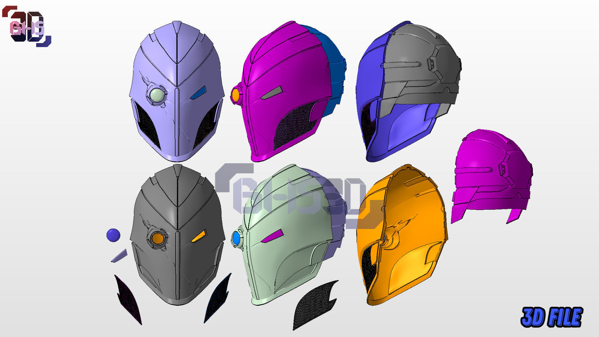 Deadshot SS 3D STL File Digital Download 3D print model_8