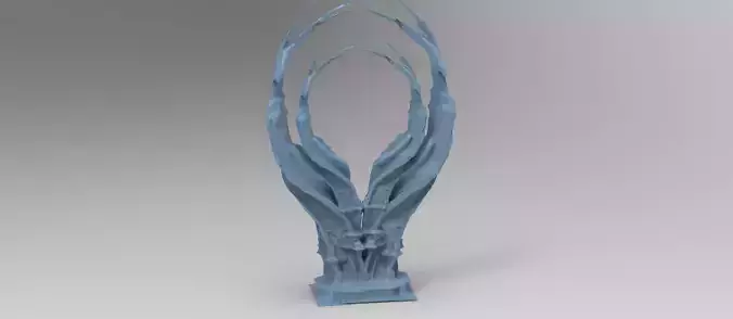 Reindeer tower tree vine 2 