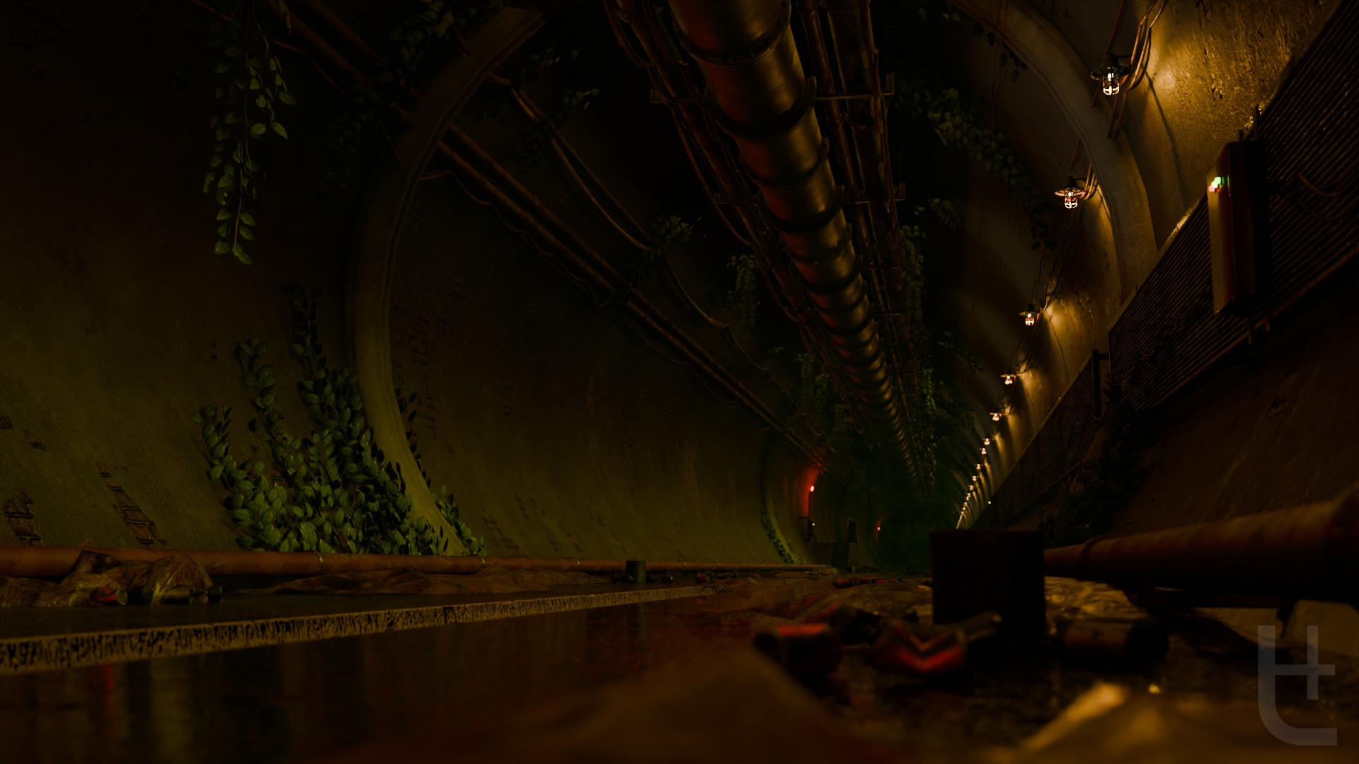 Underground Sewer Tunnel pack Low-poly 3D model_1