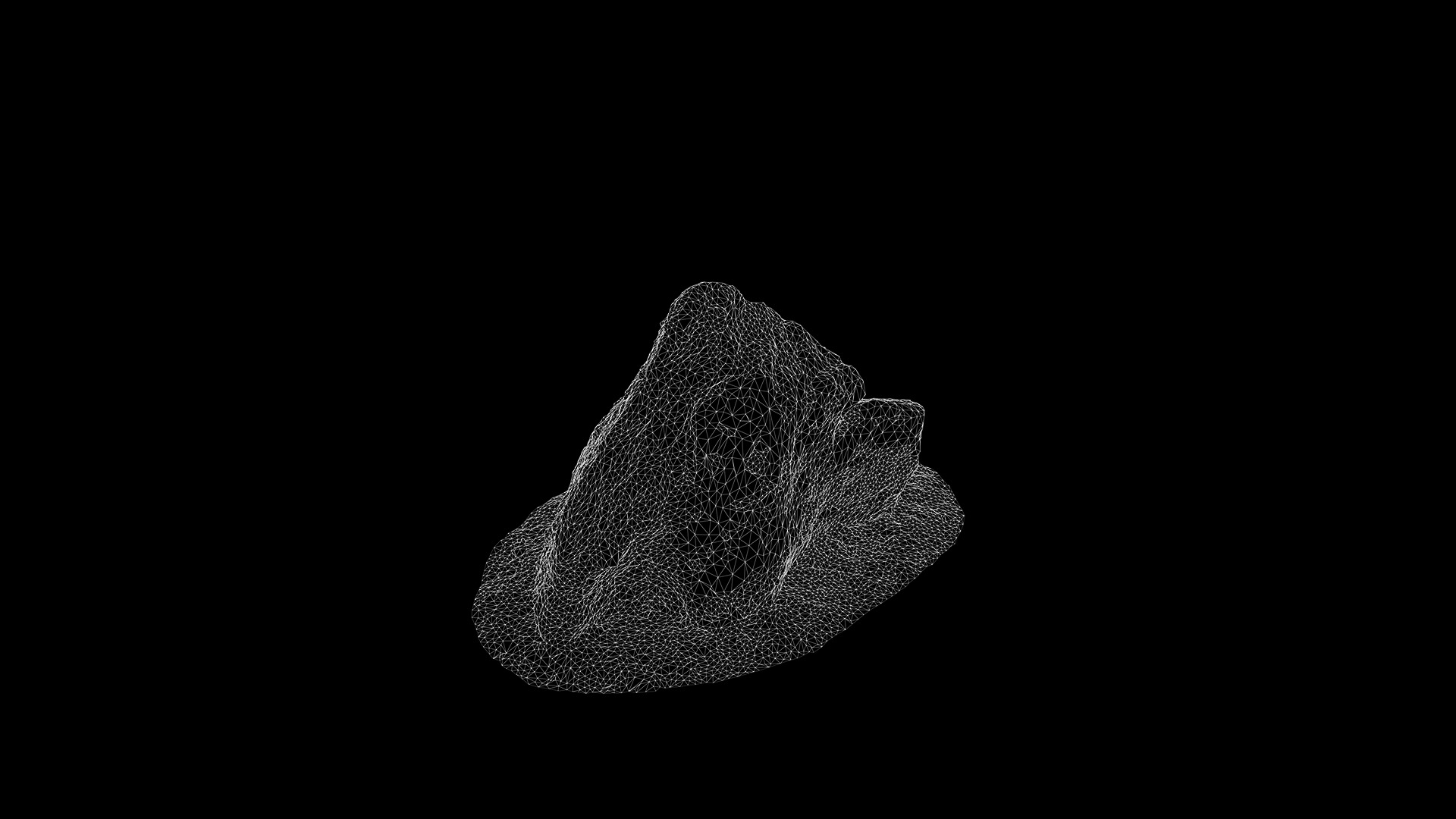 Anydrafts Mossy Rock 32 Low-poly 3D model_2