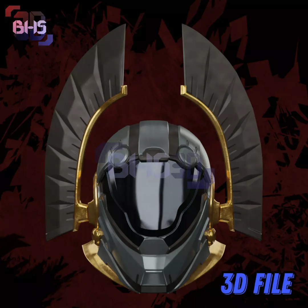Helldiver 2 DP-53 SOTF Helmet 3D File Digital Download 3D print model_0