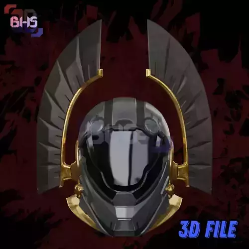 Helldiver 2 DP-53 SOTF Helmet 3D File Digital Download 3D print model