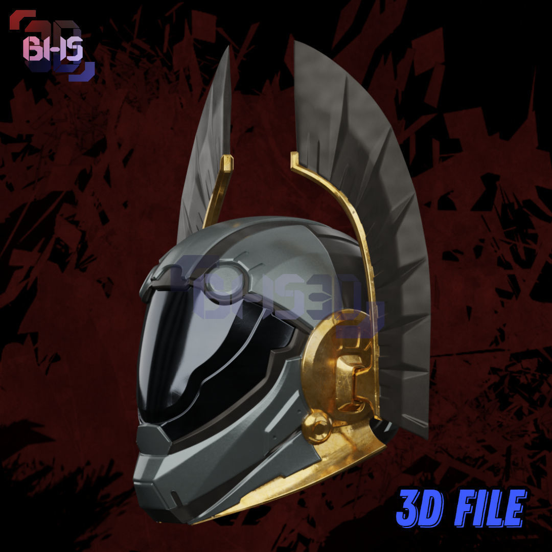 Helldiver 2 DP-53 SOTF Helmet 3D File Digital Download 3D print model_1