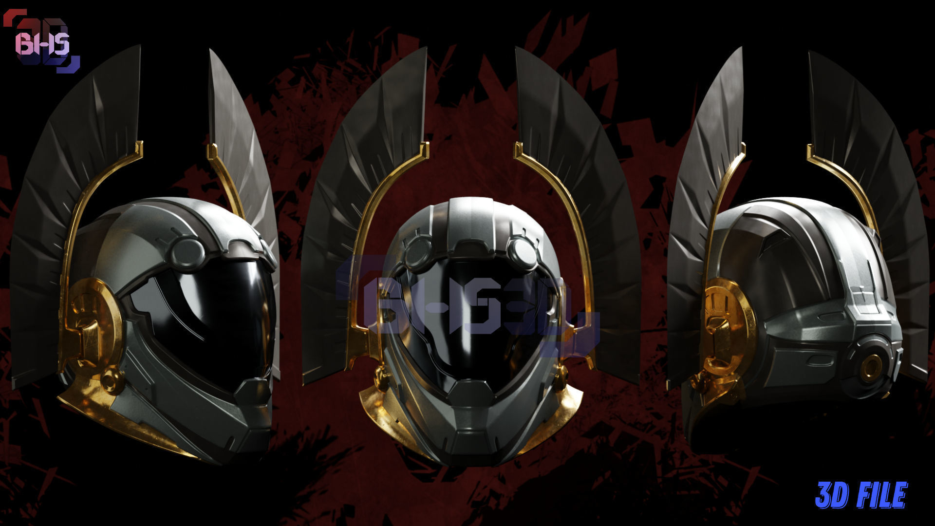 Helldiver 2 DP-53 SOTF Helmet 3D File Digital Download 3D print model_4