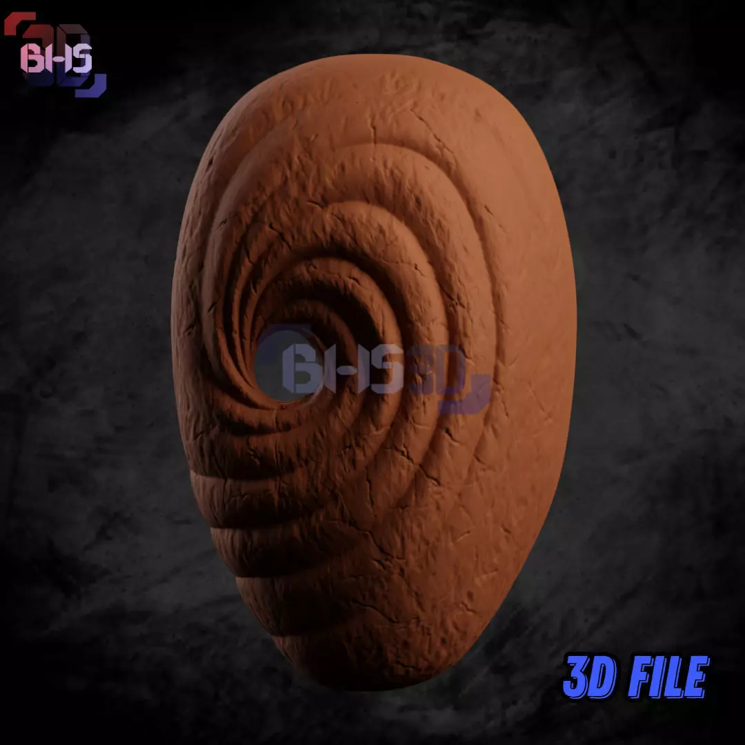 Tobi Mask 3D STL File Digital Download 3D print model