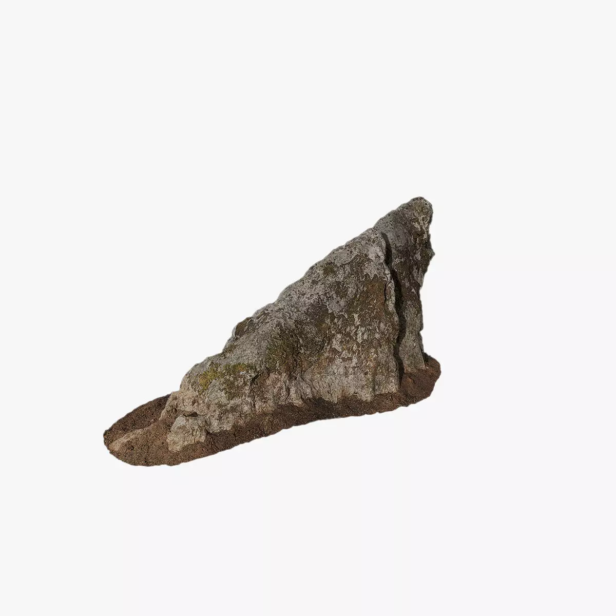 Anydrafts Mossy Rock 33 Low-poly 3D model_0