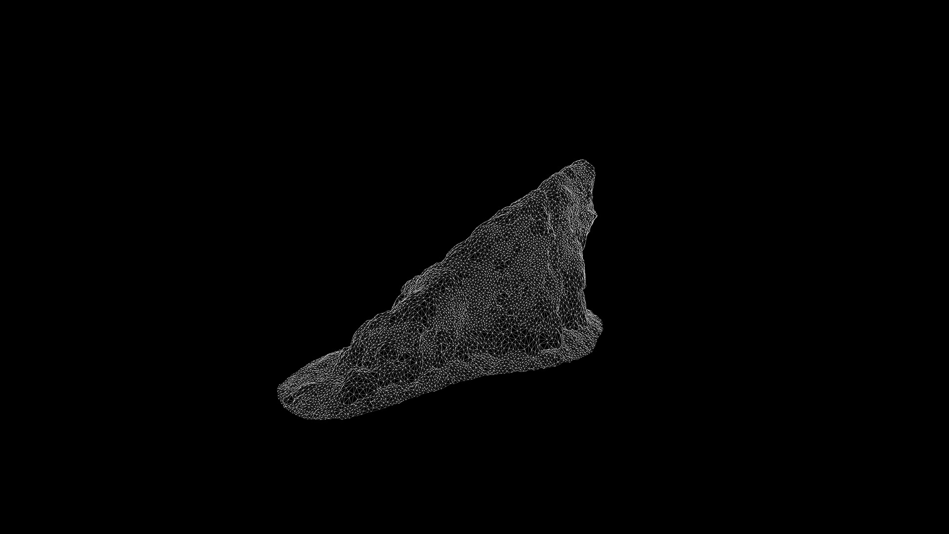 Anydrafts Mossy Rock 33 Low-poly 3D model_2