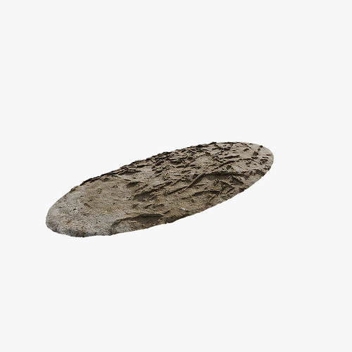 Anydrafts Ground roots 01 Low-poly 3D model