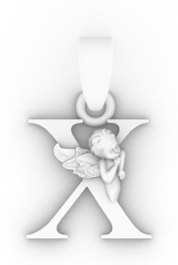 angels and the Russian alphabet 3D print model_28