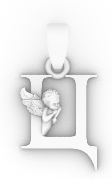angels and the Russian alphabet 3D print model_29