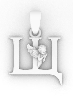 angels and the Russian alphabet 3D print model_32