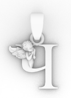 angels and the Russian alphabet 3D print model_30