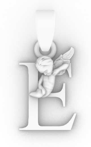 angels and the Russian alphabet 3D print model_11