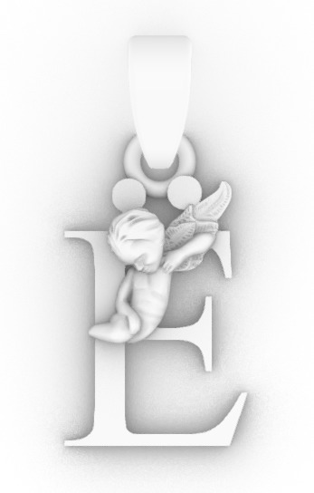 angels and the Russian alphabet 3D print model_12