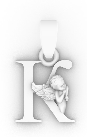 angels and the Russian alphabet 3D print model_17