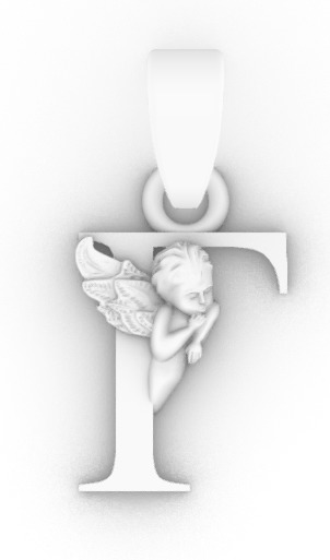 angels and the Russian alphabet 3D print model_9