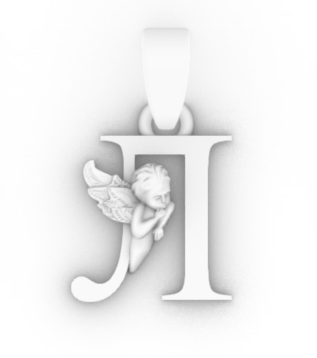 angels and the Russian alphabet 3D print model_18