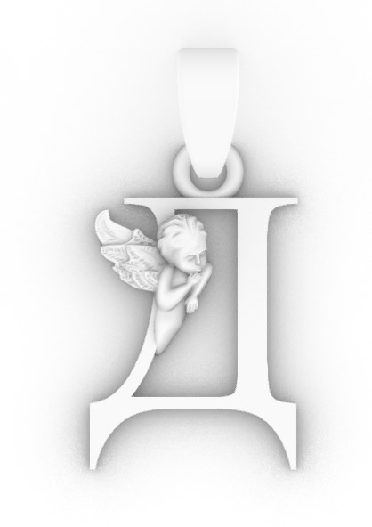 angels and the Russian alphabet 3D print model_10