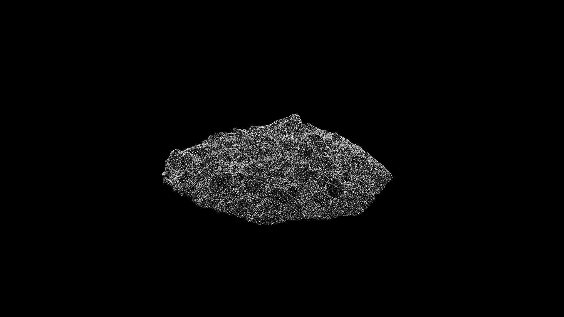 Anydrafts Mossy Rock 55 Low-poly 3D model_2