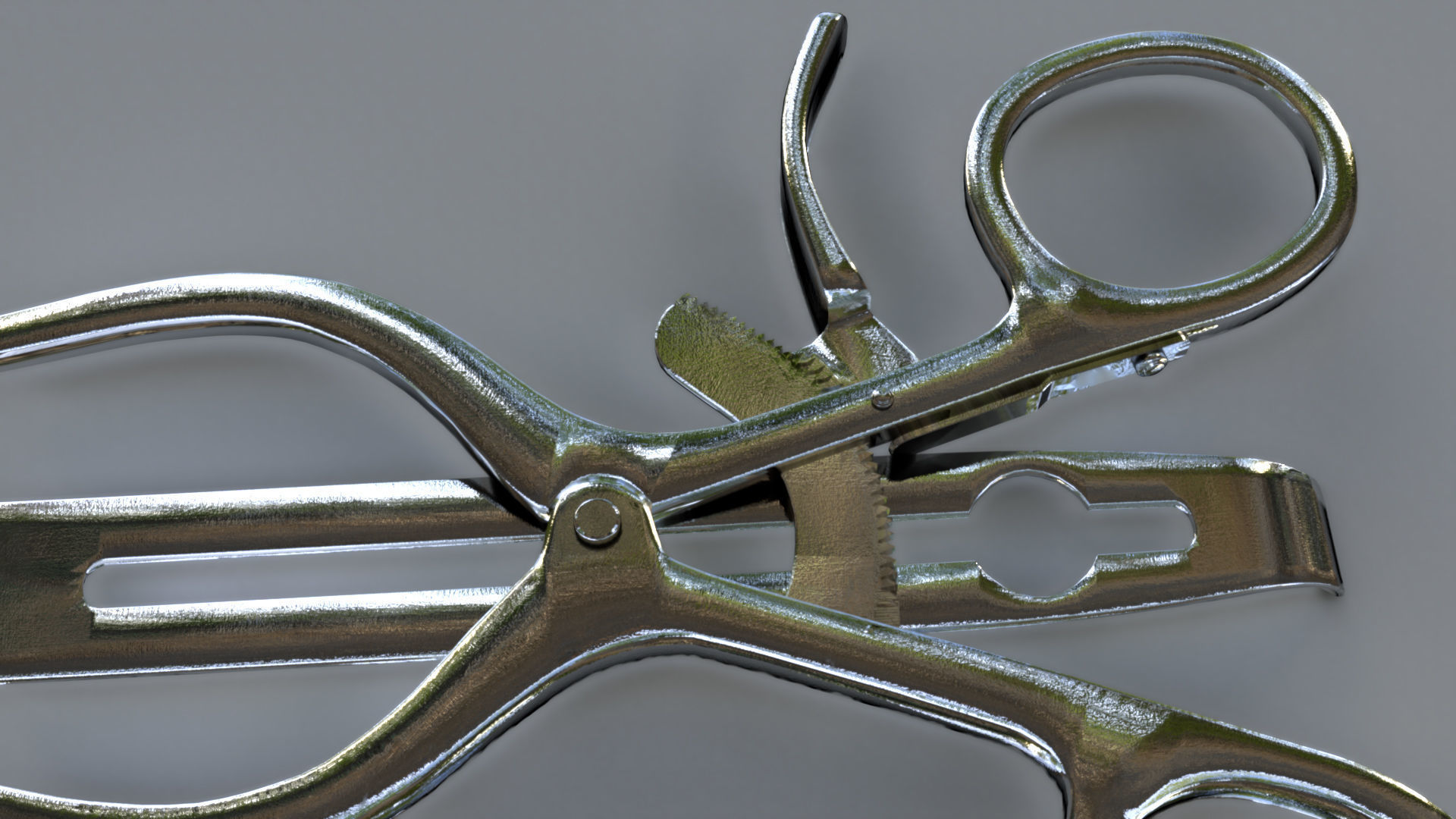 Henley Retractor surgical instrument 3D model_6