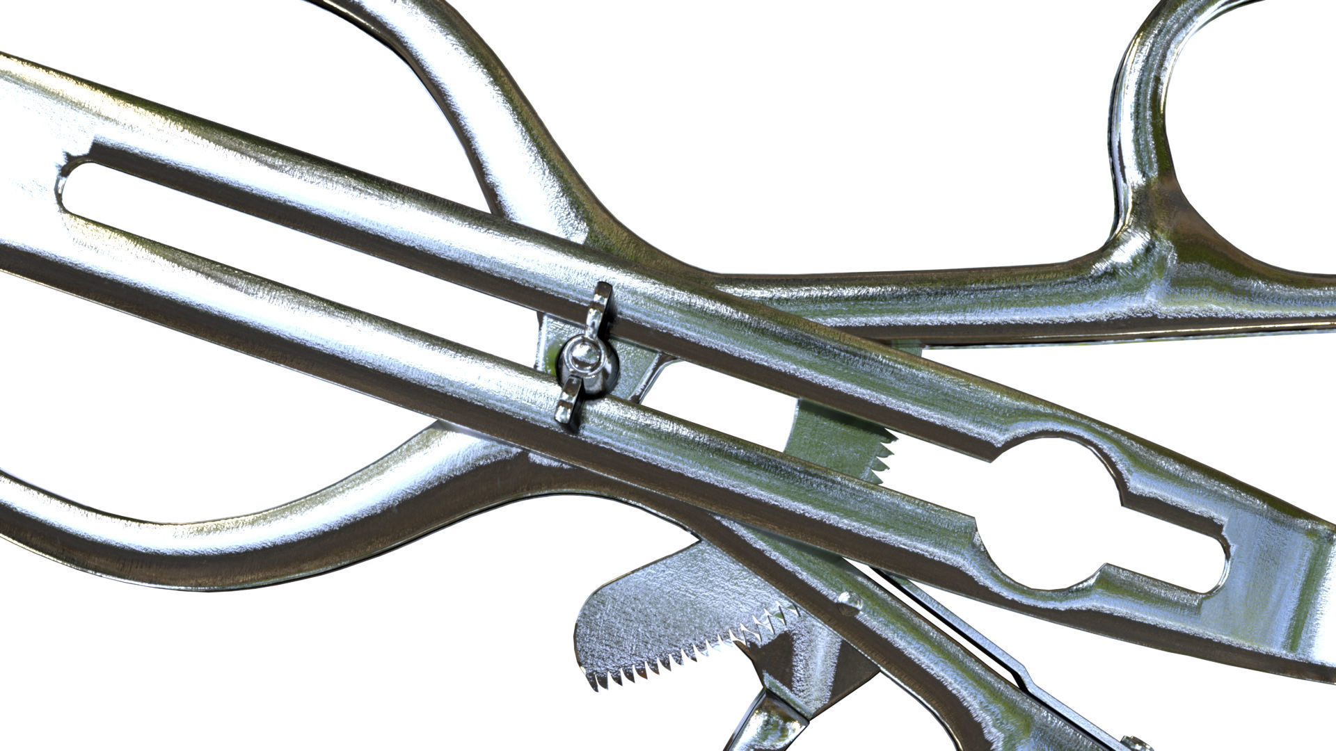 Henley Retractor surgical instrument 3D model_11