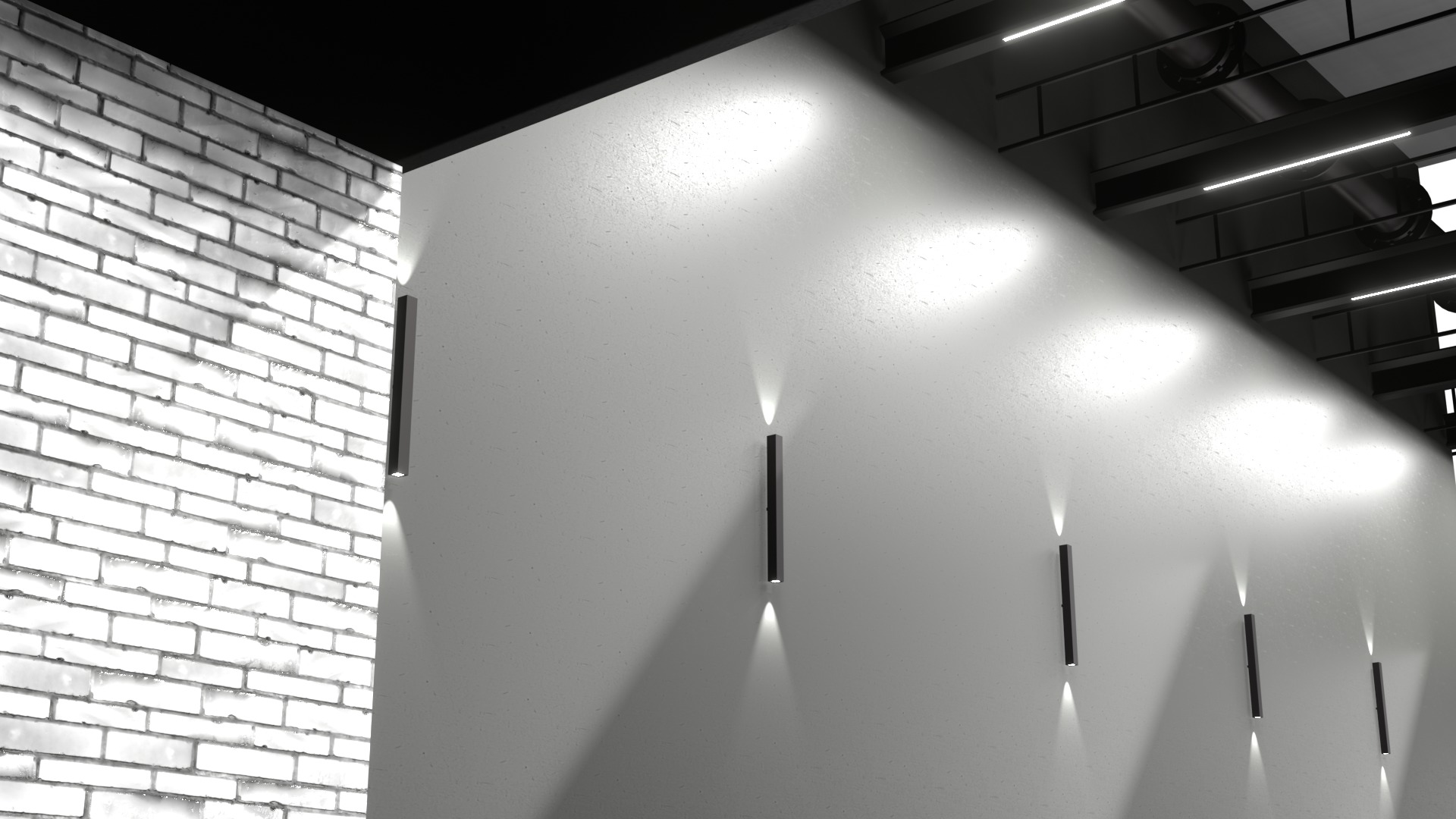 Office Warehouse car studio interior 3D model_3