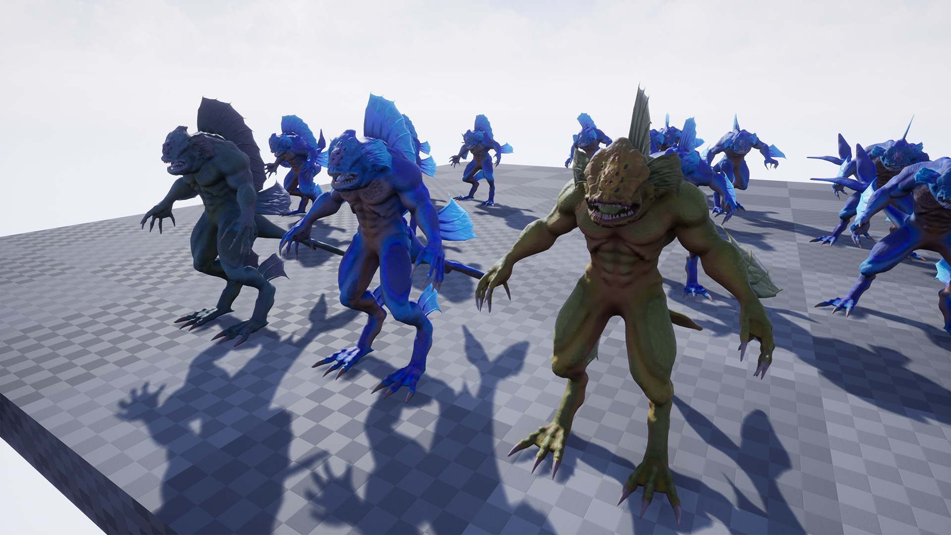 Tadpole Low-poly 3D model_12