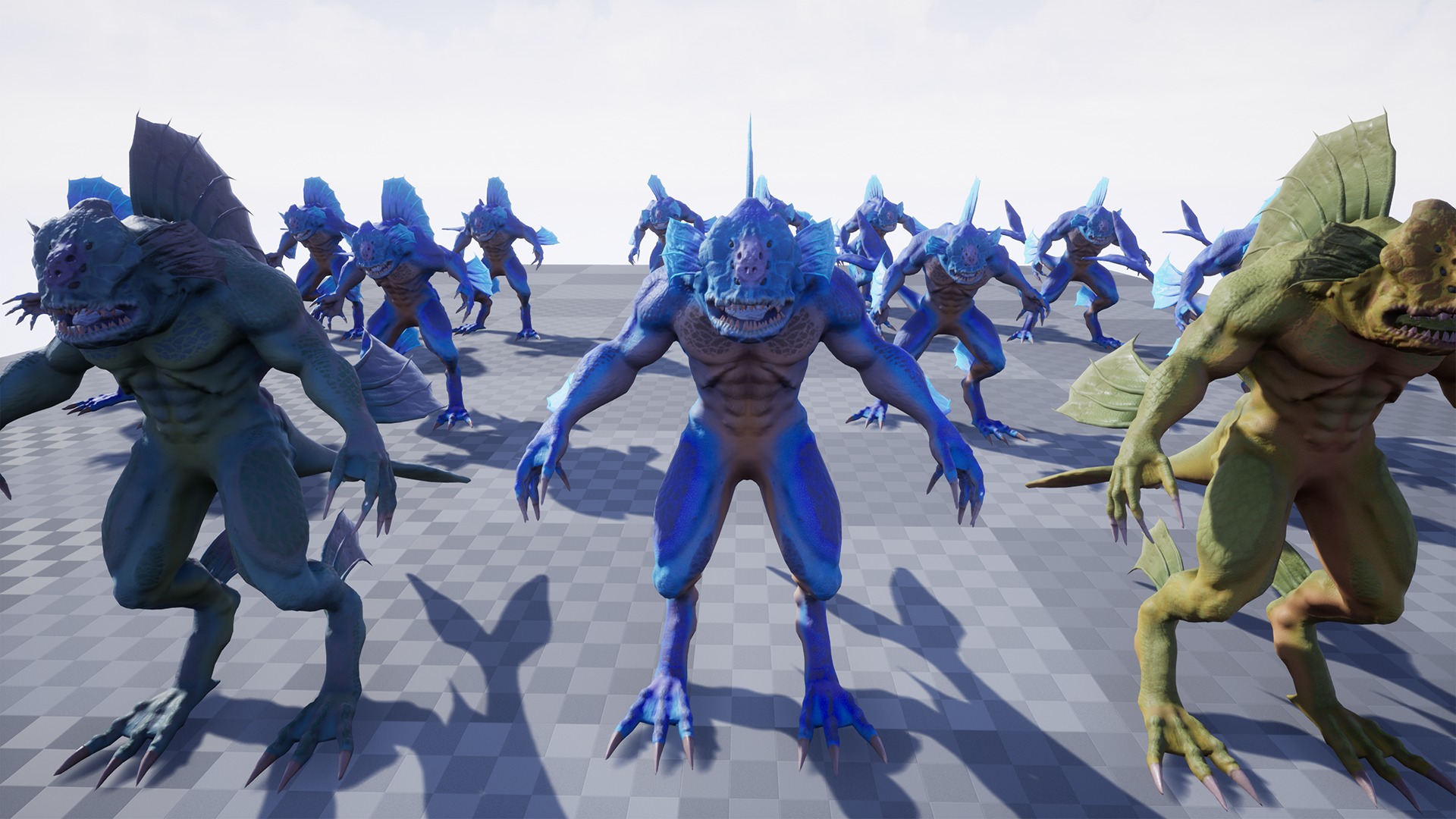 Tadpole Low-poly 3D model_11