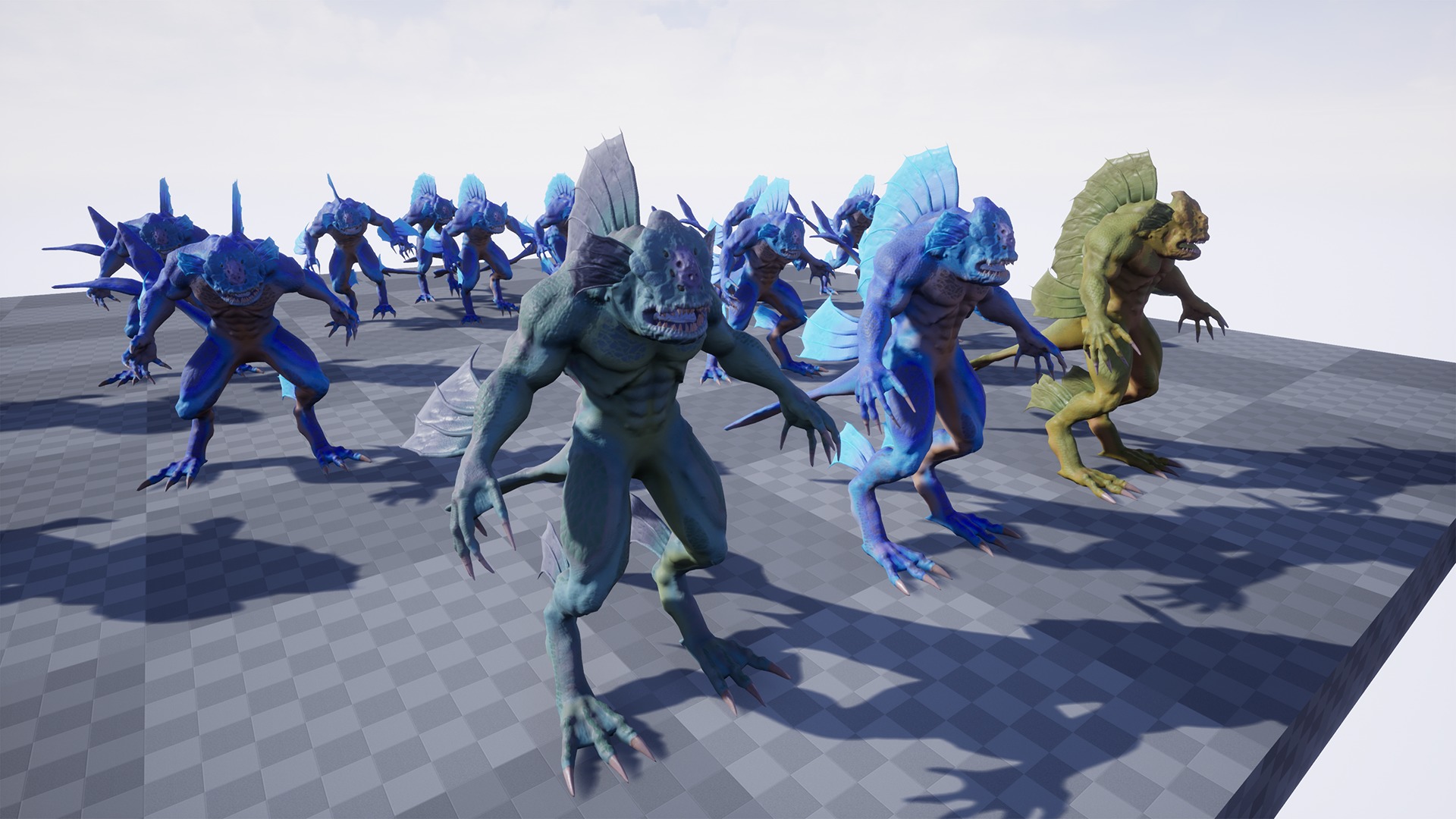 Tadpole Low-poly 3D model_10