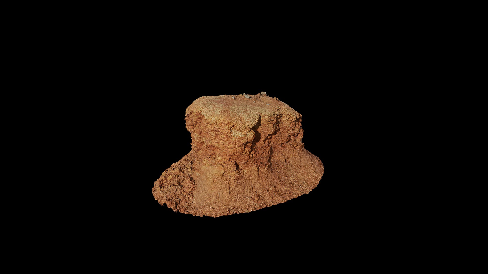 Anydrafts Mound Stone 02 Low-poly 3D model_7