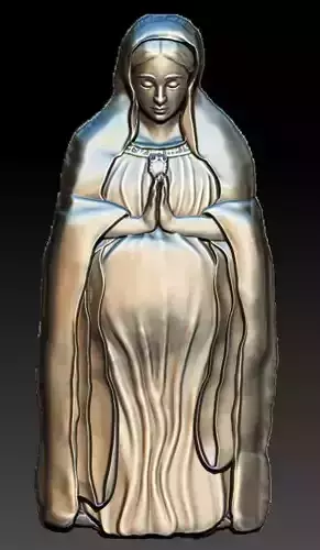 pregnant holy mary - virgen maria embarazada 3D print model
