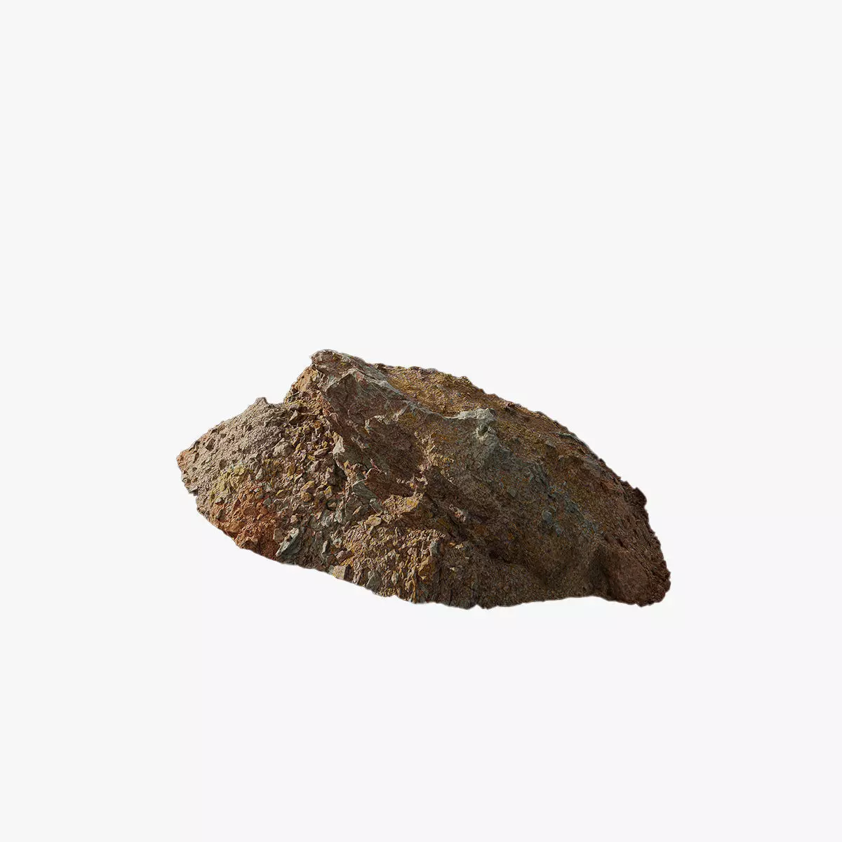 Anydrafts Mound Stone 03 Low-poly 3D model_0