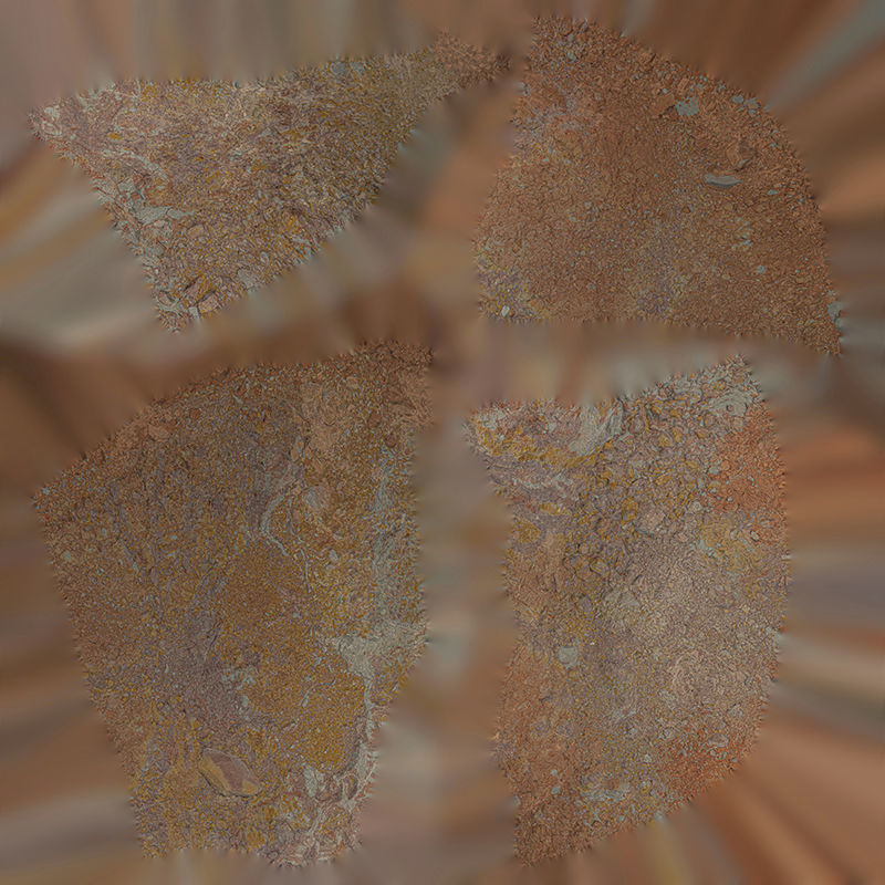 Anydrafts Mound Stone 03 Low-poly 3D model_8