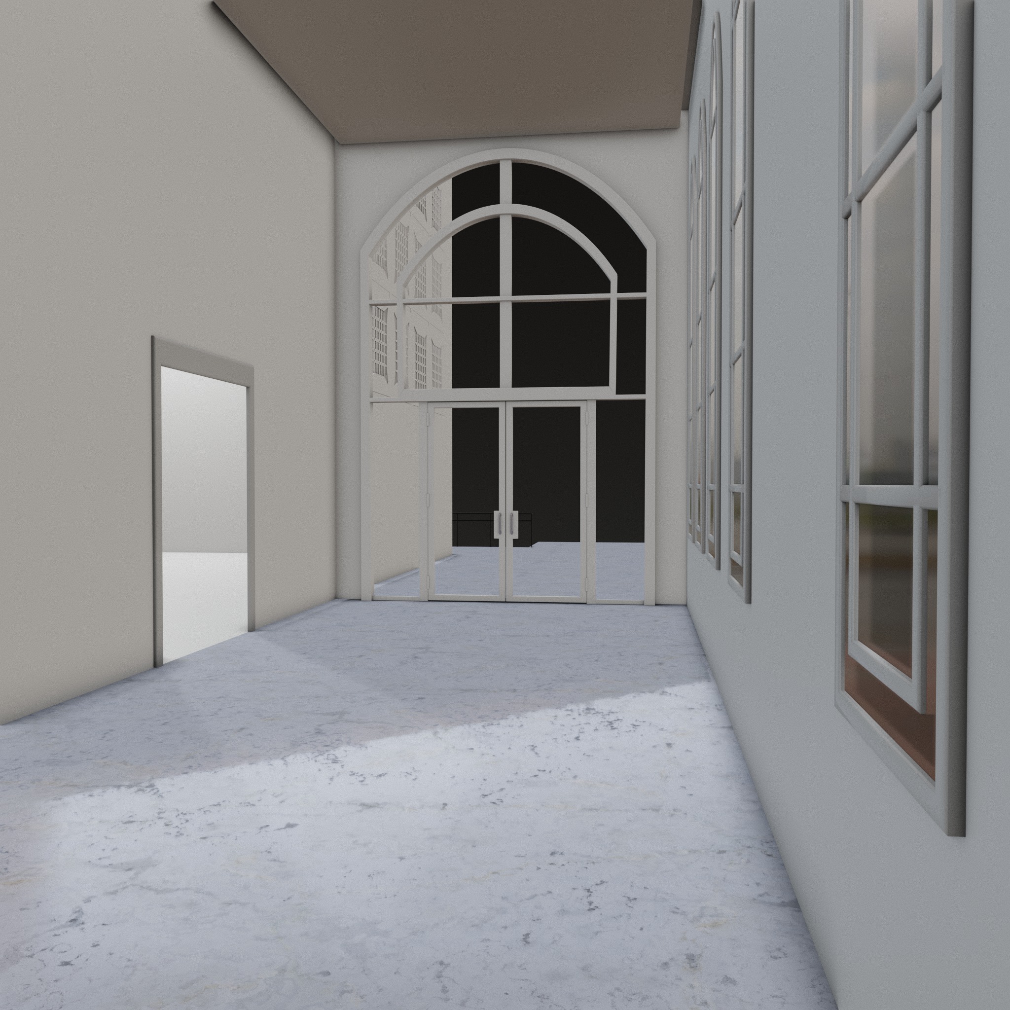 Mosque Exterior 3D model_2