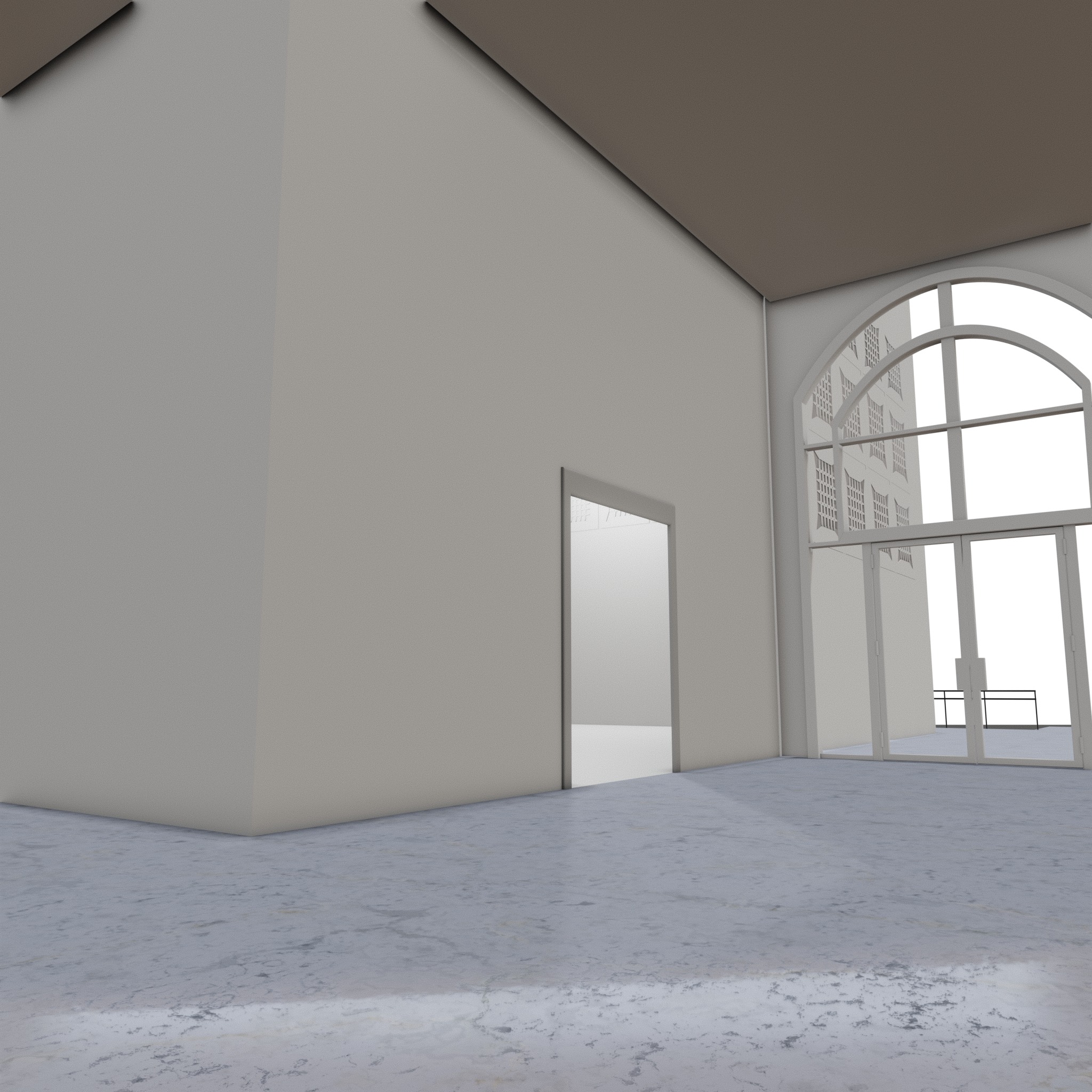 Mosque Exterior 3D model_1