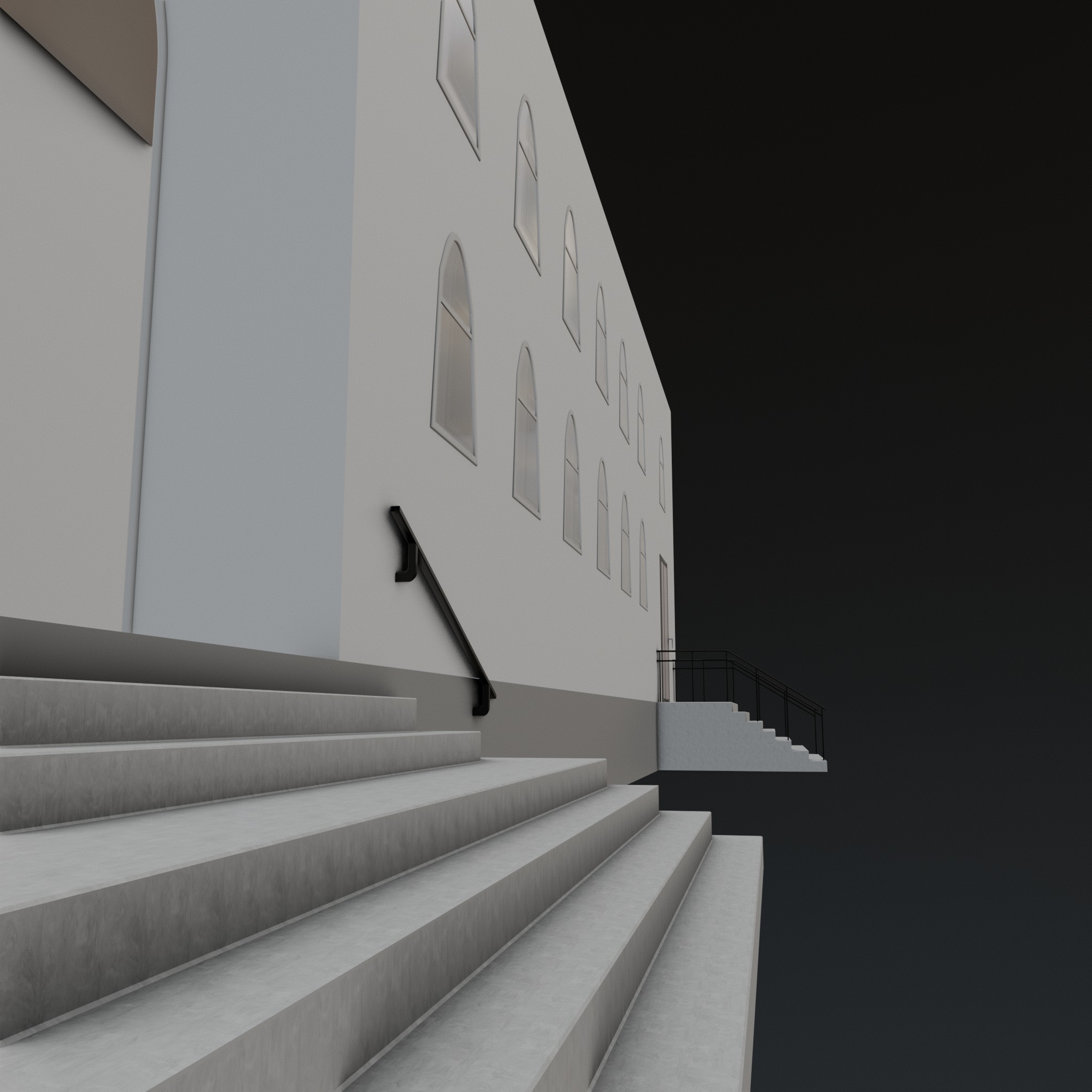 Mosque Exterior 3D model_14