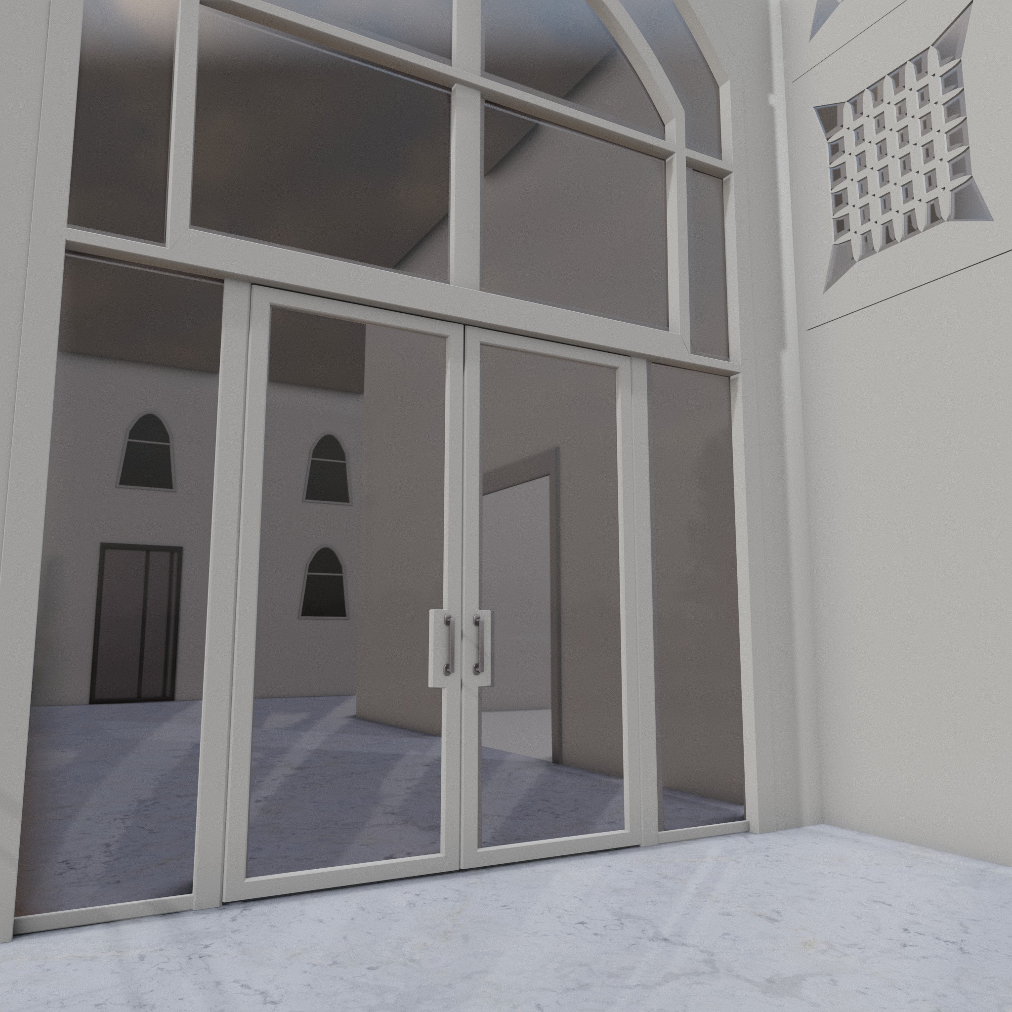 Mosque Exterior 3D model_18