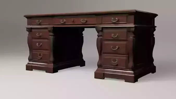 Old Office Desk