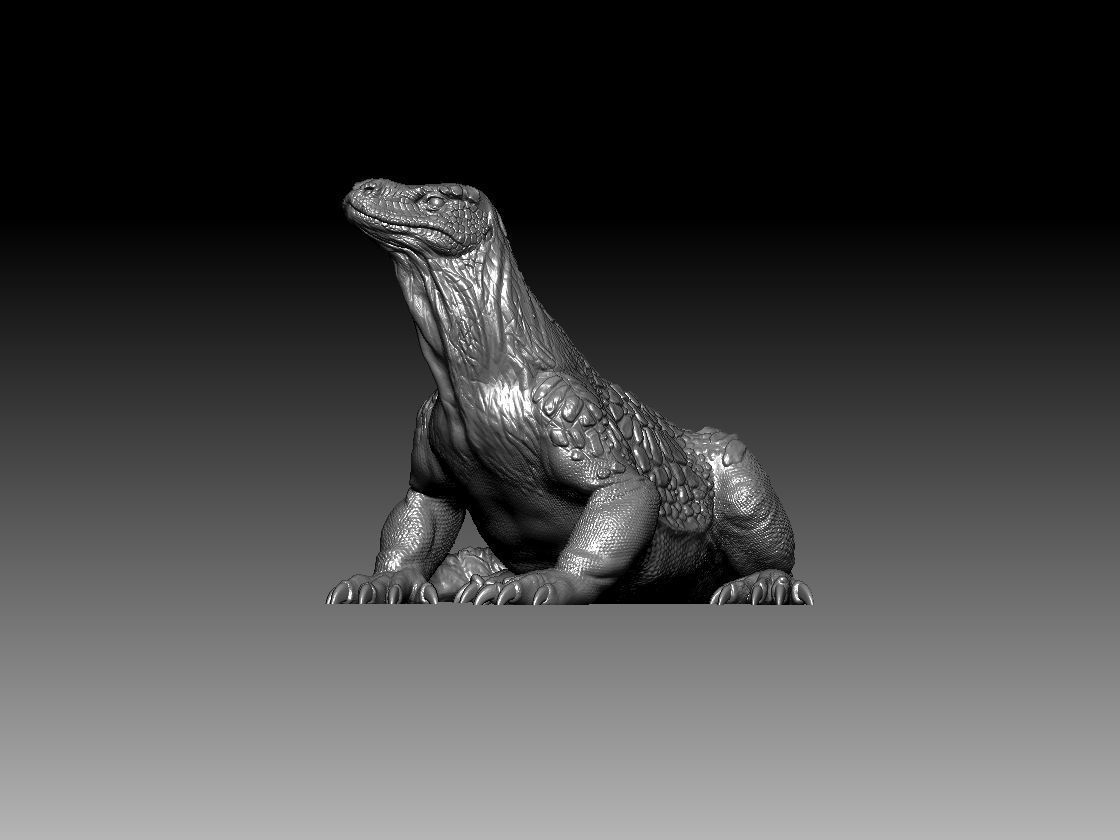 Komodo Dragon 3D Print Model 3D print model_2