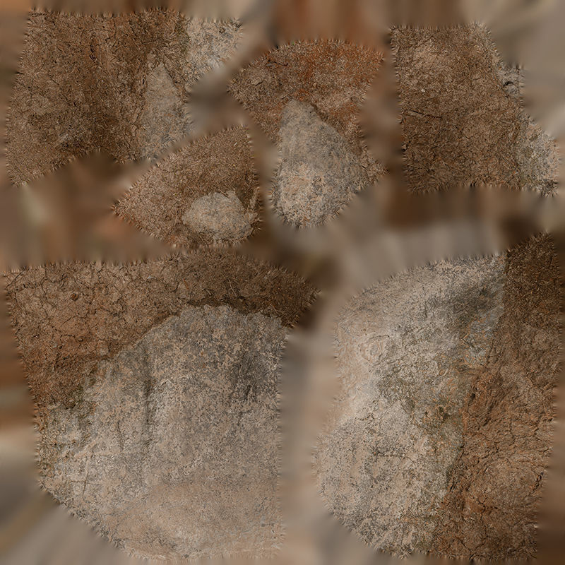 Anydrafts Riverway Rock 02 Low-poly 3D model_8