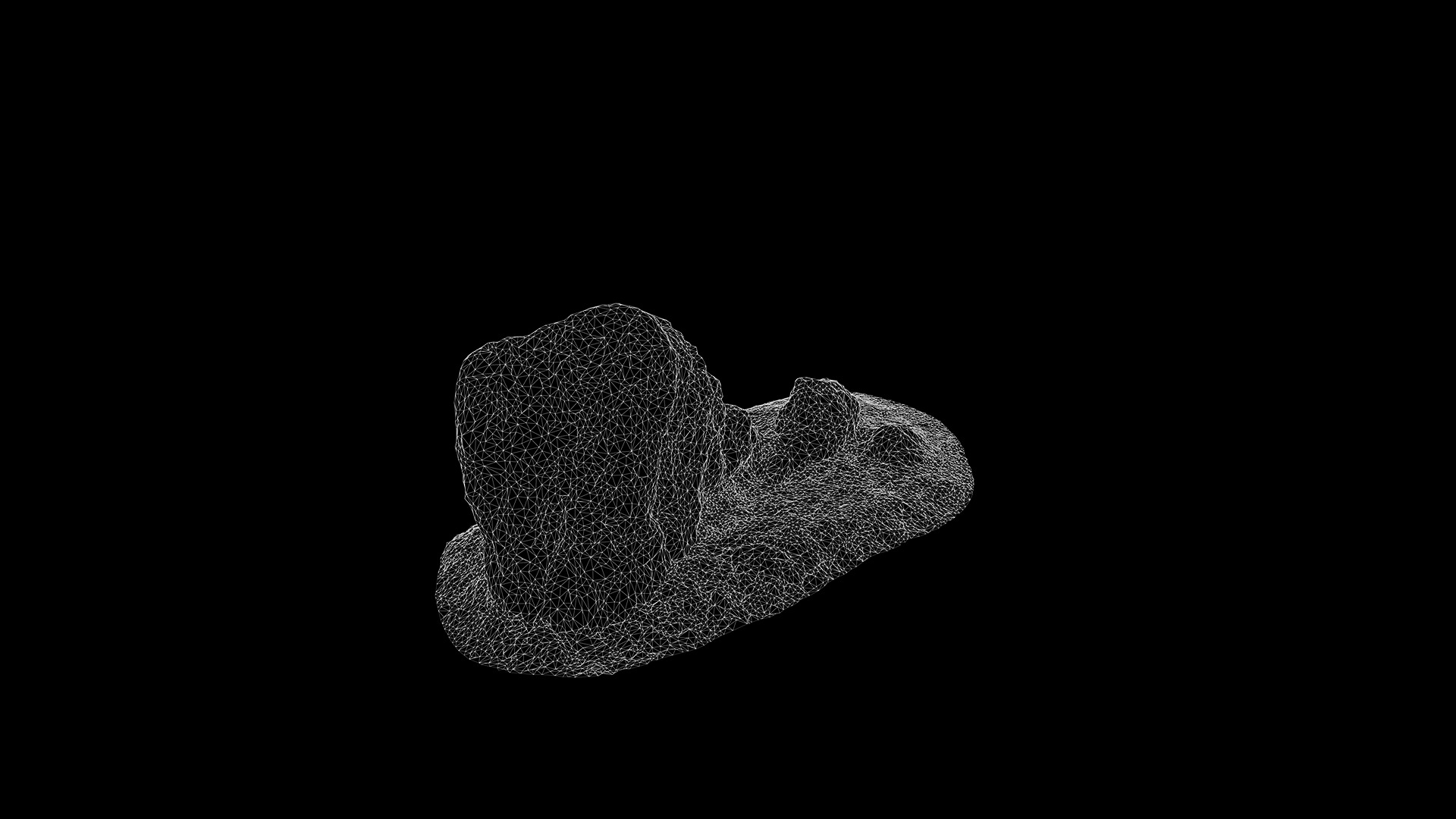 Anydrafts Riverway Rock 02 Low-poly 3D model_2