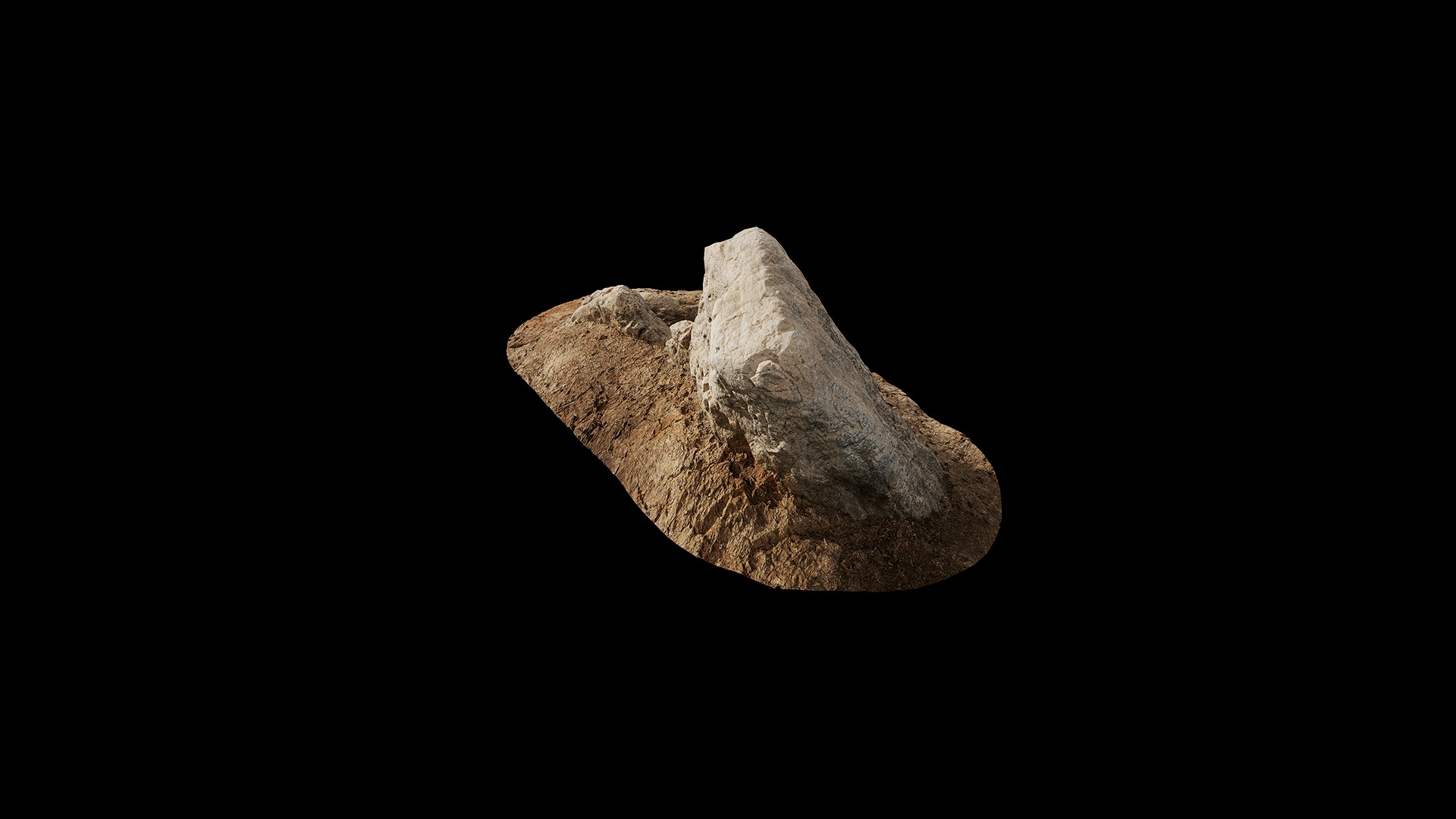 Anydrafts Riverway Rock 02 Low-poly 3D model_6