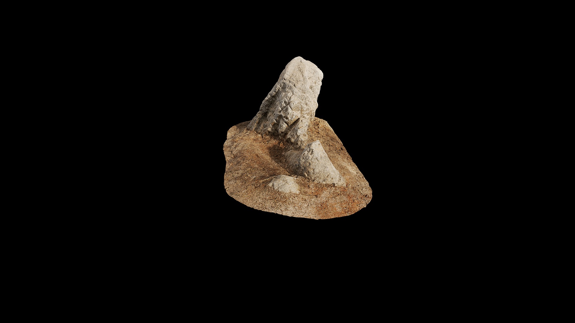 Anydrafts Riverway Rock 02 Low-poly 3D model_3