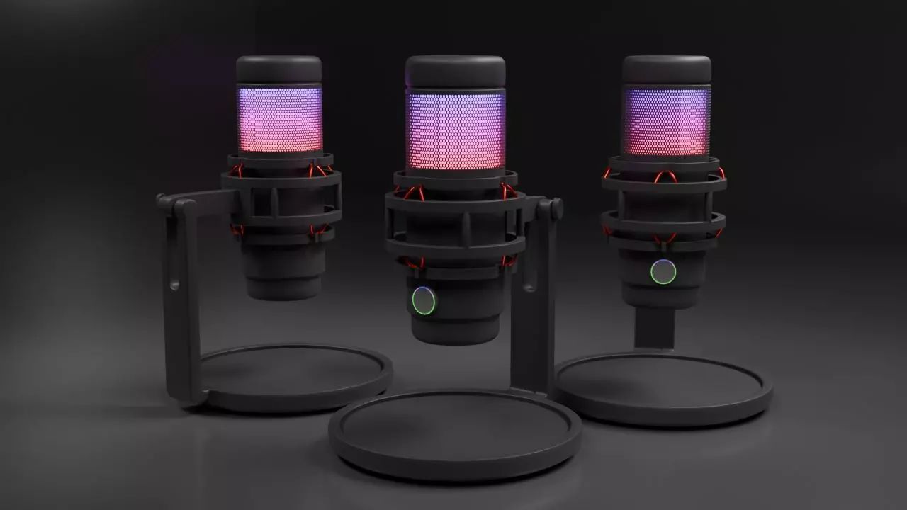 microphone 3D model_0