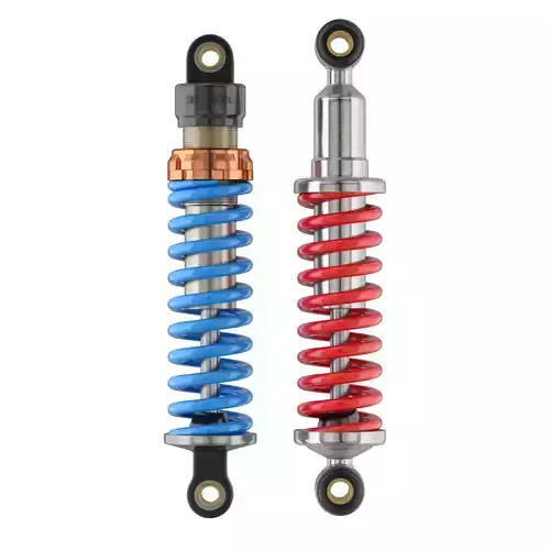Animated Shock Absorber 3D model